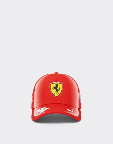 Hamilton Replica 2026 PumaTrucker Cap for Scuderia Ferrari HP Ferrari Hamilton Replica 2026 PumaTrucker Cap for Scuderia Ferrari HP Rosso LA0HHf