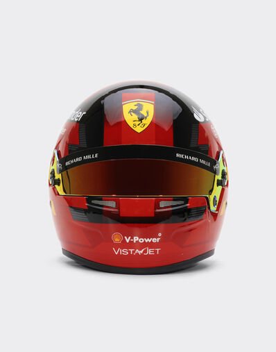 Ferrari 2024 Carlos Sainz helmet in 1:1 scale Red F1343f