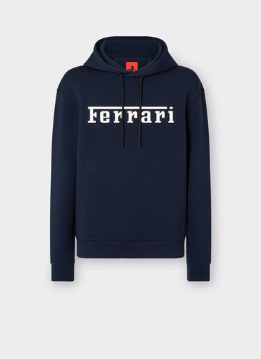 Ferrari Scuba sweatshirt with Ferrari logo Navy 47819f