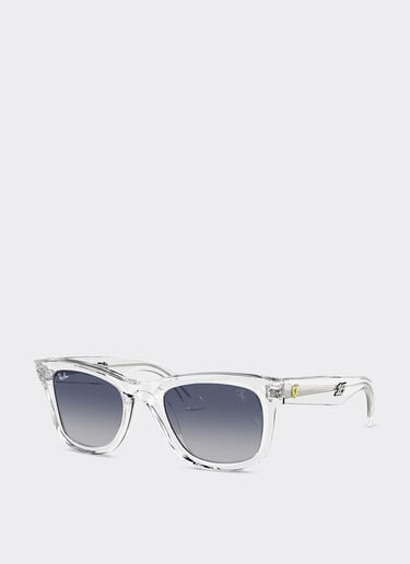 Ferrari Ray-Ban for Scuderia Ferrari Leclerc Special Edition Transparent LA0JDf