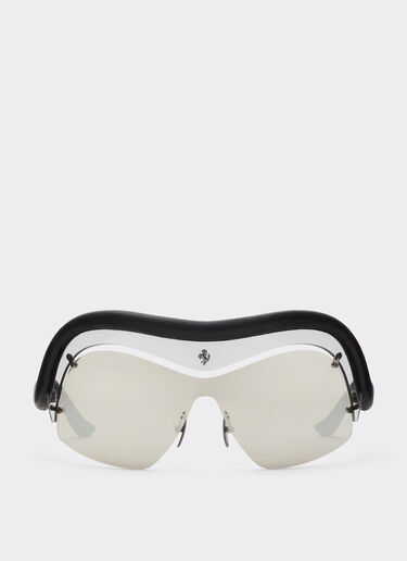 Ferrari Gafas de sol Ferrari Edición Limitada de inyectado y cuero con cristales  espejadosgrises y plateados Negro LA0F7f