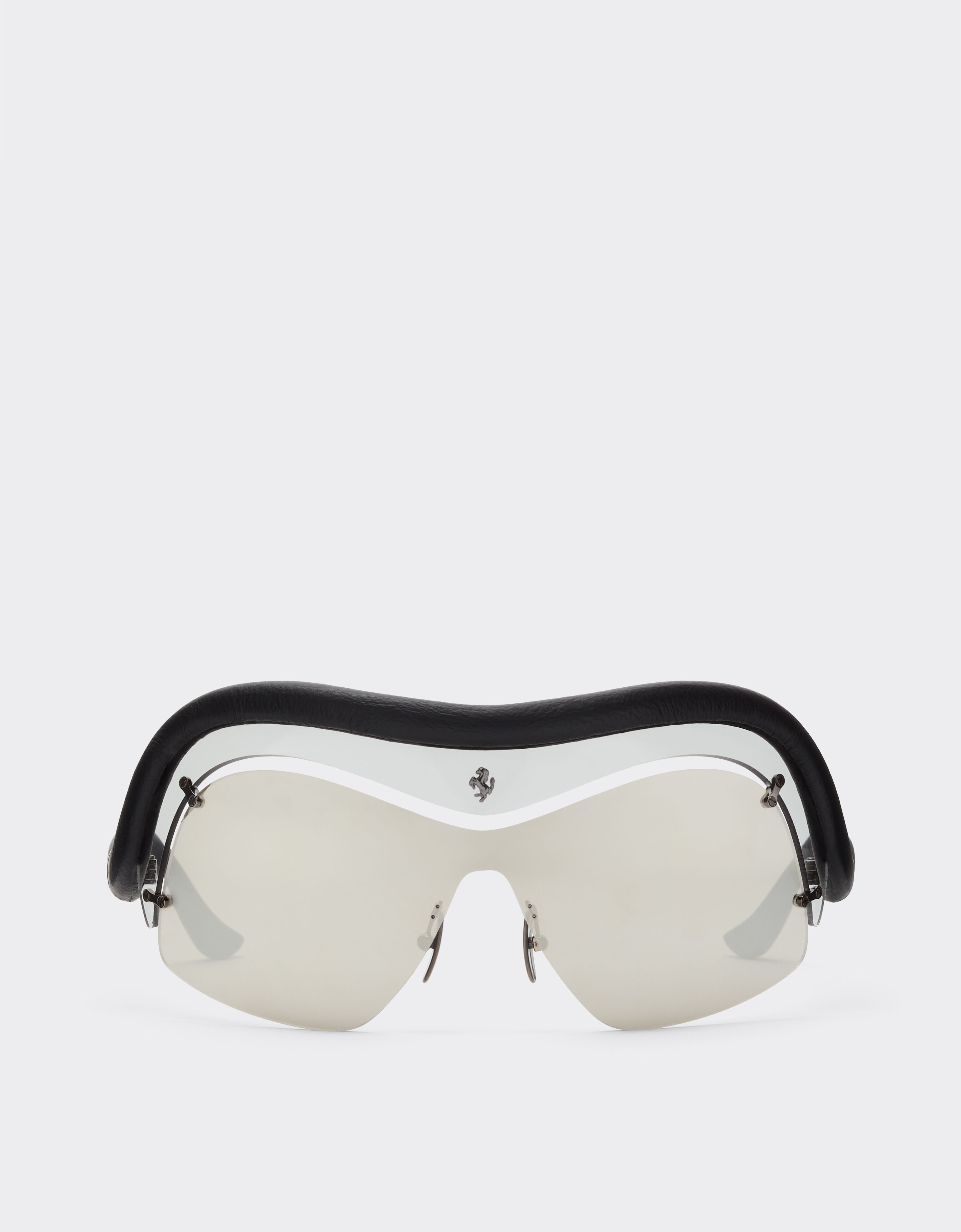 Ferrari Gafas de sol Ferrari Edición Limitada de inyectado y cuero con cristales  espejadosgrises y plateados Negro LA0F7f