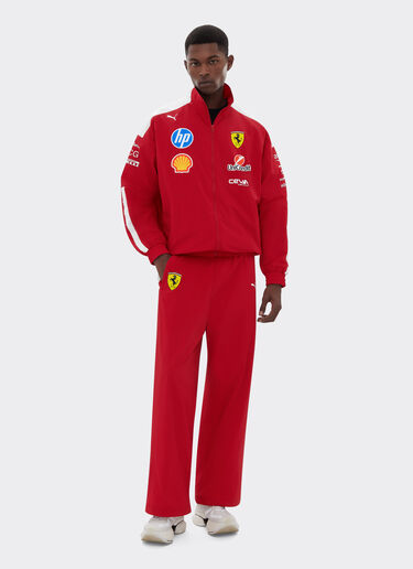 Ferrari Puma for Scuderia Ferrari HP 2025 T7 drivers trousers Red LA042f