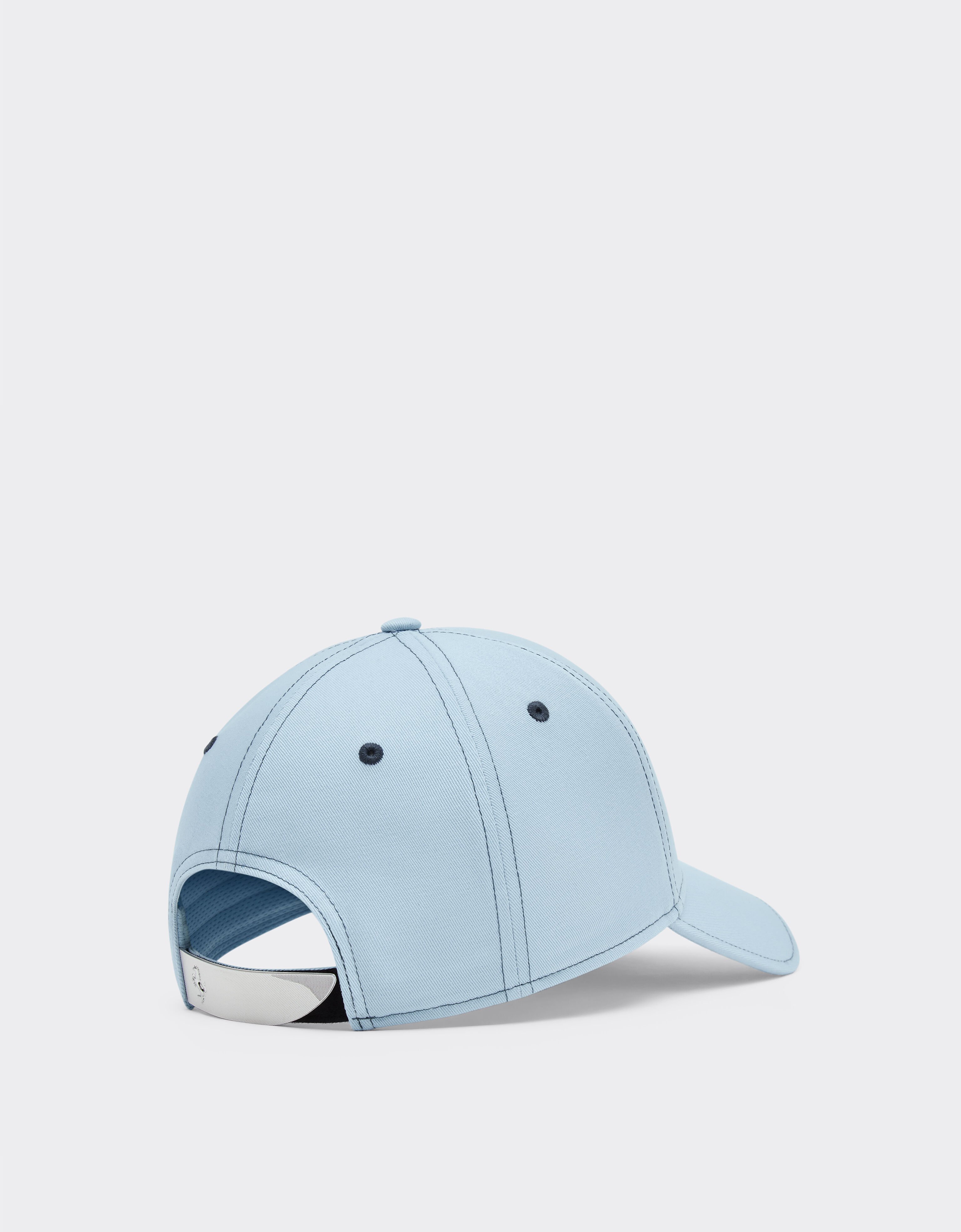 Ferrari Cotton cap with Ferrari logo Steel Blue 20403f