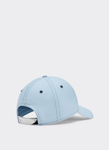 Cotton cap with Ferrari logo Ferrari Cotton cap with Ferrari logo Steel Blue 20403f