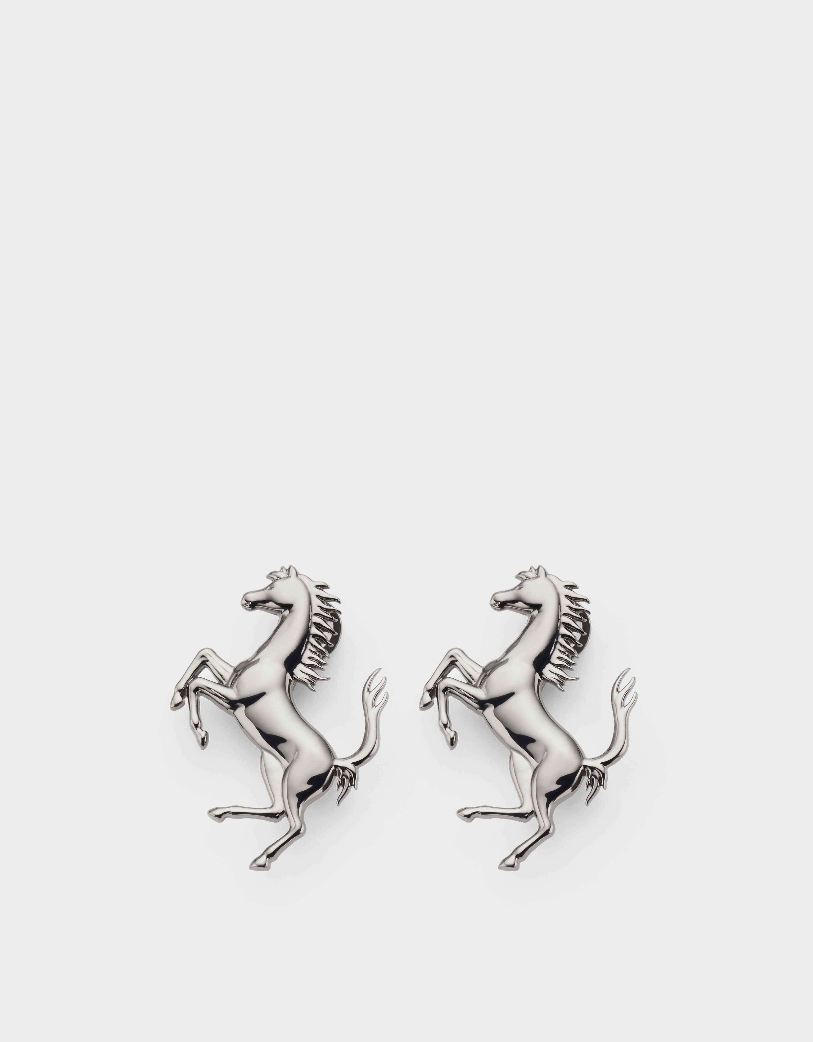 Ferrari Prancing Horse earrings Dark Grey 21429f