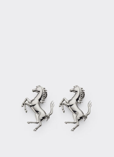 Ferrari Prancing Horse earrings Charcoal 20014f