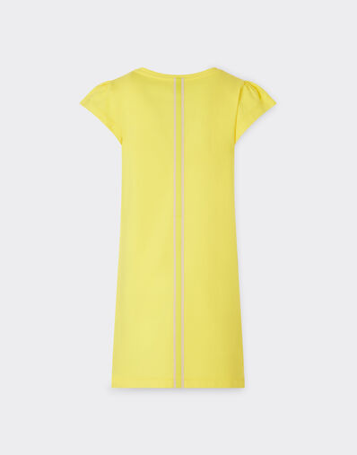 Ferrari Jersey dress with Ferrari logo Giallo Modena 22323fK