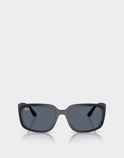 Ferrari Ray-Ban for Scuderia Ferrari RB4443M in black PEEK with dark grey lens Black Matt LA02Bf