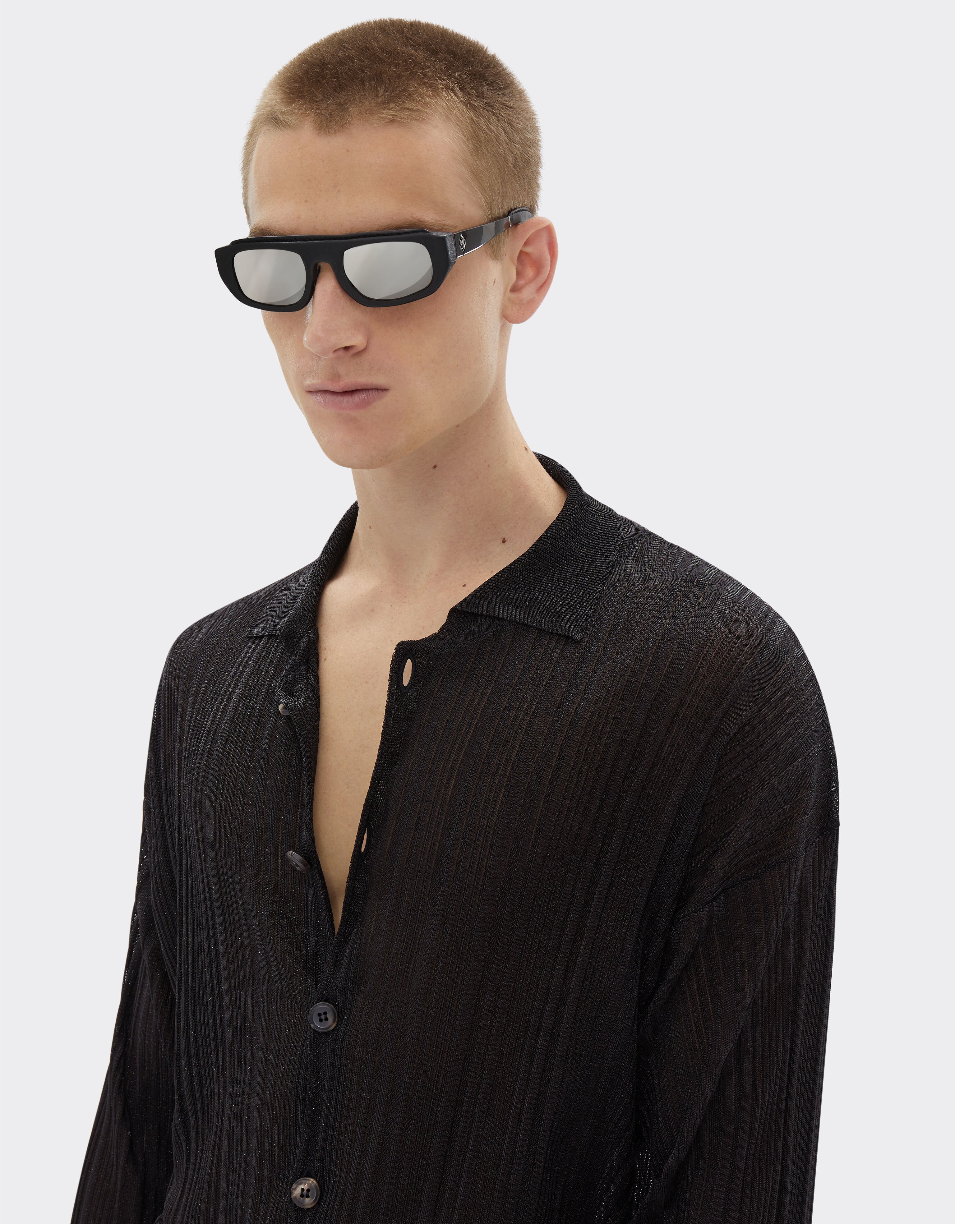 Ferrari Viscose and lurex cardigan Black 21913f