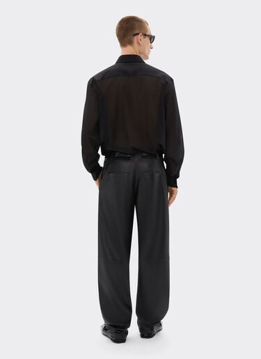 Ferrari Shirt in voile Black 21624f