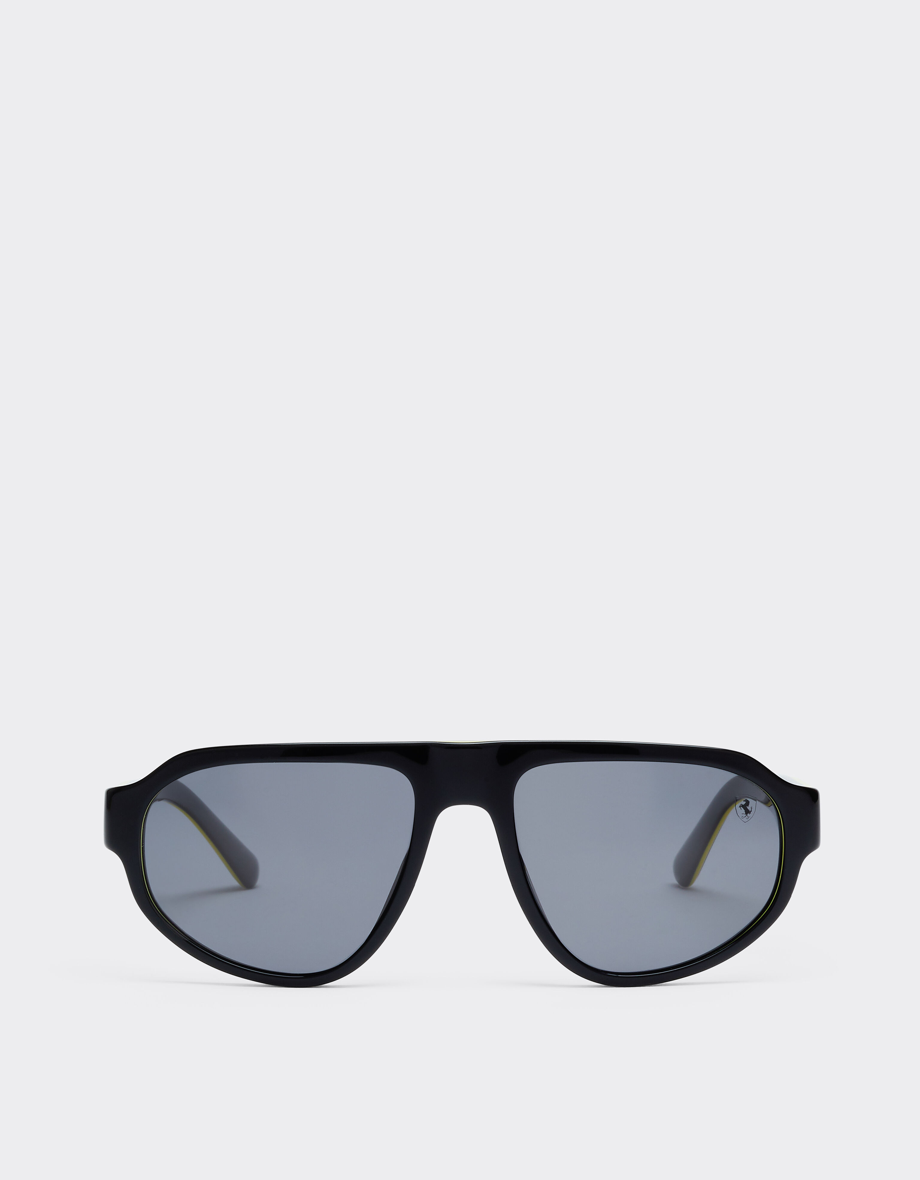 Ferrari Ray-Ban for Scuderia Ferrari 0FZ6027 en acetato negro y amarillo con lentes grises oscuras MULTICOLOR LY0SG1434EXT0001f