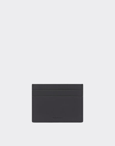 Ferrari Second Life Leather Card Holder Black 21435f