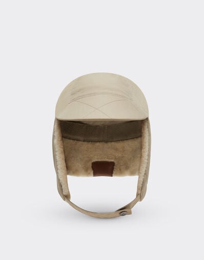 Ferrari Chapeau aviateur Q-Cycle® en sergé de coton Gesso 22703f