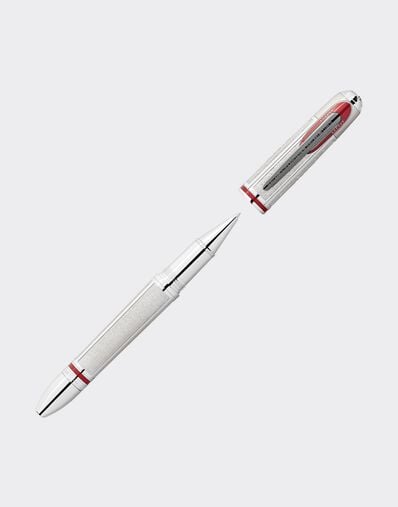 Ferrari Montblanc Great Characters Enzo Ferrari Limited Edition 1898 rollerball pen Silver F0429f