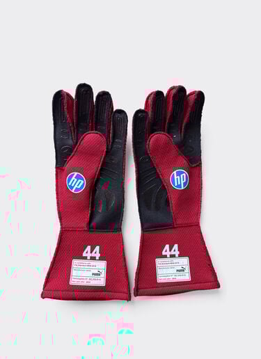 Lewis Hamilton Puma for Scuderia Ferrari HP Las Vegas 2025 racing gloves Ferrari Lewis Hamilton Puma for Scuderia Ferrari HP Las Vegas 2025 racing gloves Red LA0D3f