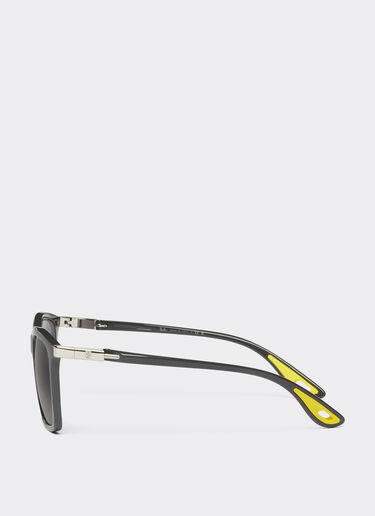 Ferrari Ray-Ban für Scuderia Ferrari Sonnenbrille 0RB4433M in Grau mit grauen Gläsern mit Farbverlauf Ingrid F1261f