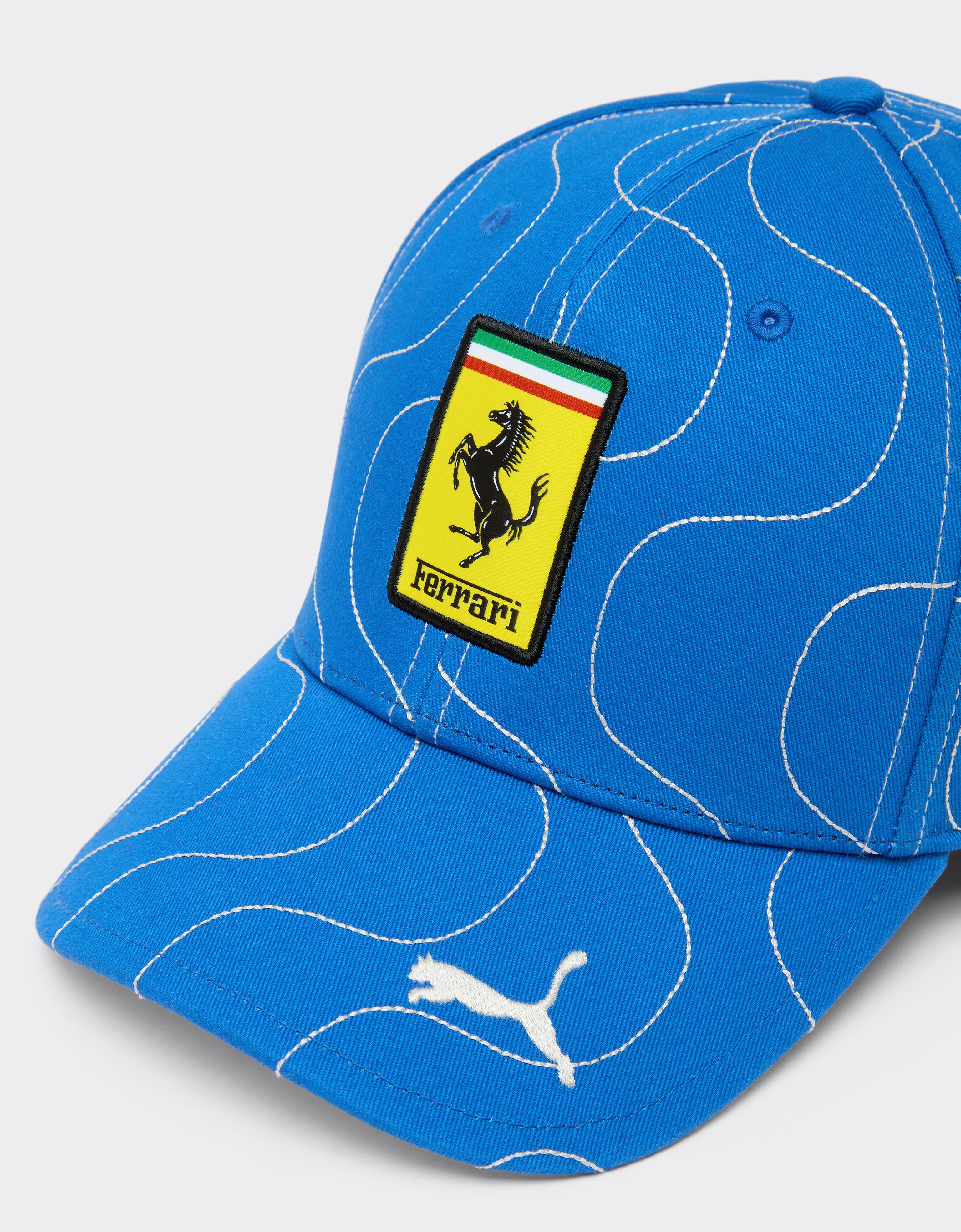 Ferrari Puma for Scuderia Ferrari HP 2025 Monza Limited Edition Replica baseball cap Blu Scozia LA0ATf