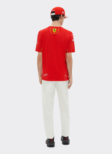 Ferrari 2024法拉利车队 Team Replica Leclerc T 恤 Rosso Corsa 红色 F1146f