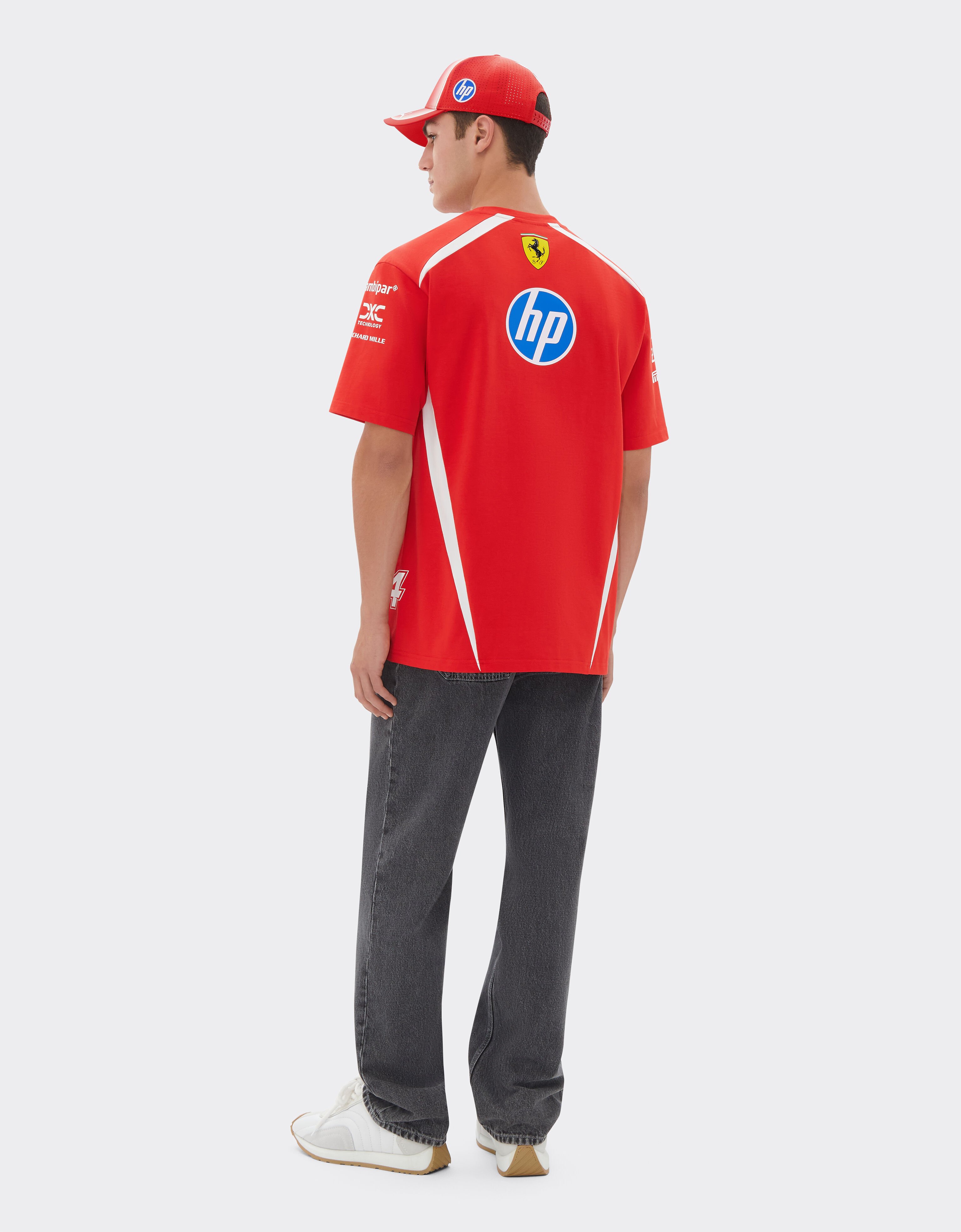 Ferrari Hamilton Replica Drivers Authentic 2026 Puma for Scuderia Ferrari HP T-shirt Red LA0H2f