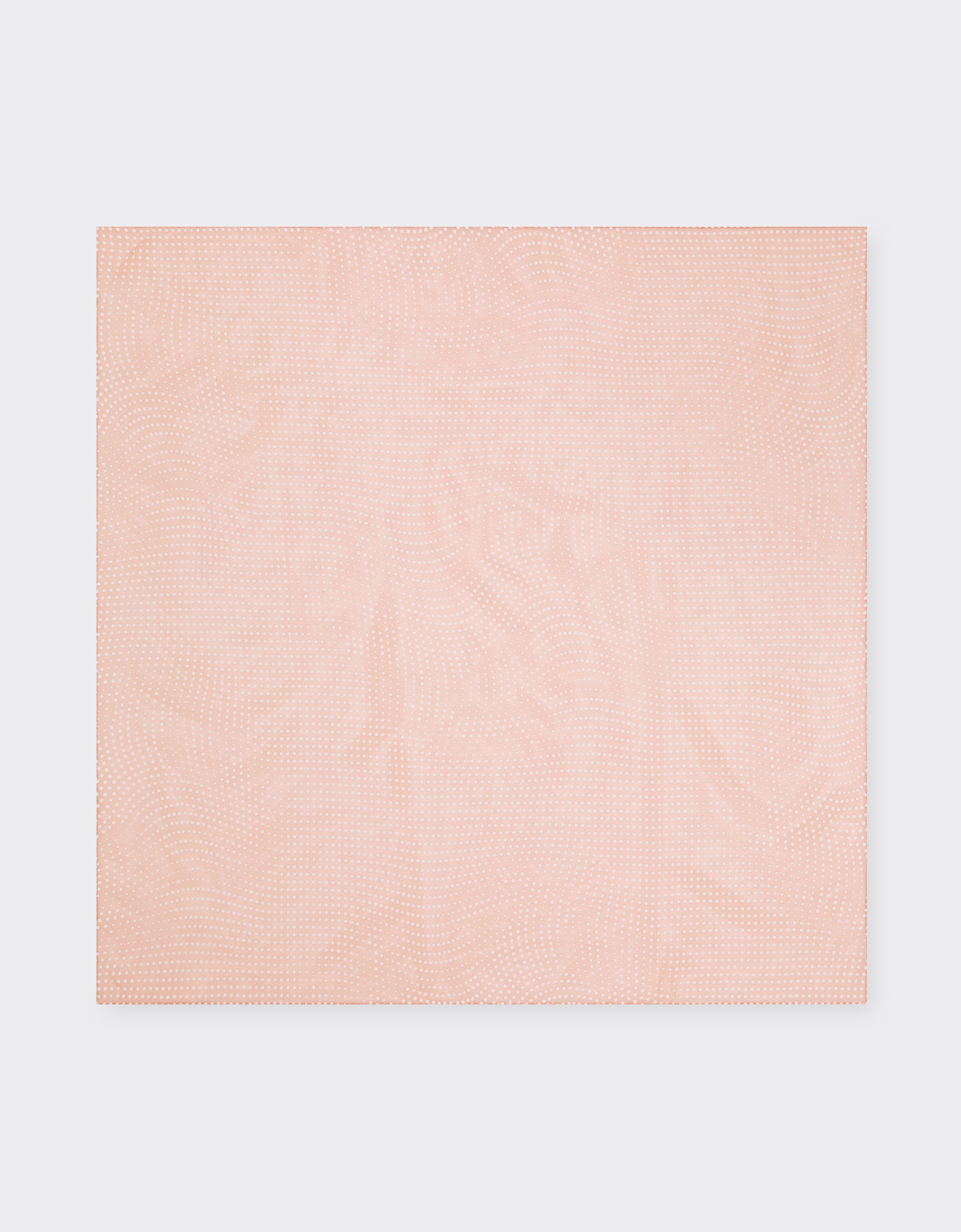 Ferrari Silk foulard with Cavallino Dots print Nude 22480f