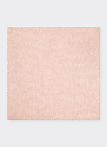 Silk foulard with Cavallino Dots print Ferrari Silk foulard with Cavallino Dots print Nude 22480f