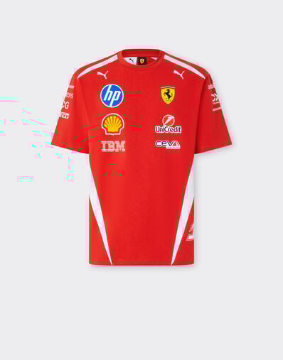 Leclerc Replica Drivers Authentic 2026 Puma for Scuderia Ferrari HP T-shirt Ferrari Leclerc Replica Drivers Authentic 2026 Puma for Scuderia Ferrari HP T-shirt Red LA0H3f
