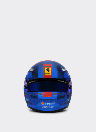 Ferrari ミニヘルメット 2024 マイアミスペシャルエディション カルロス・サインツ 1:2スケール 青 F1349f