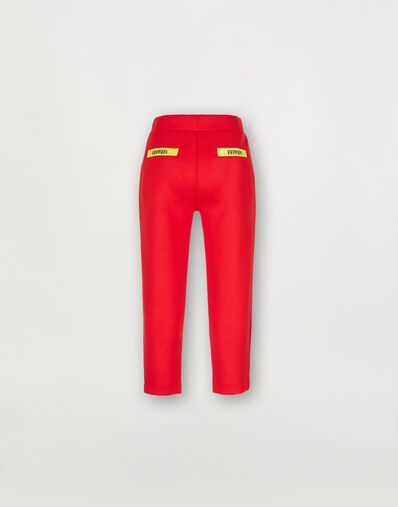 Ferrari Children’s joggers with Ferrari logo tape Rosso Corsa 46998fK