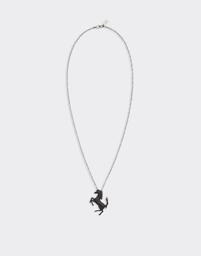 Necklace with Prancing Horse Ferrari Necklace with Prancing Horse Black 20010f