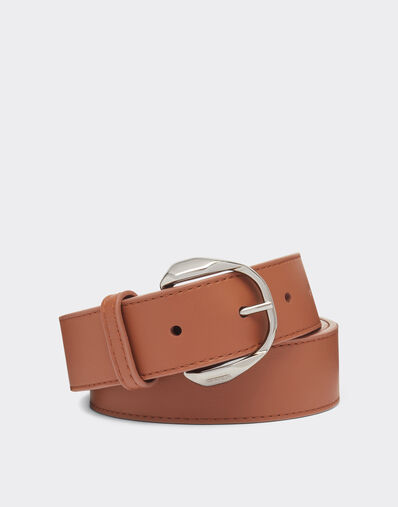 Ferrari Leather belt with Prancing Horse detail Black 21971f