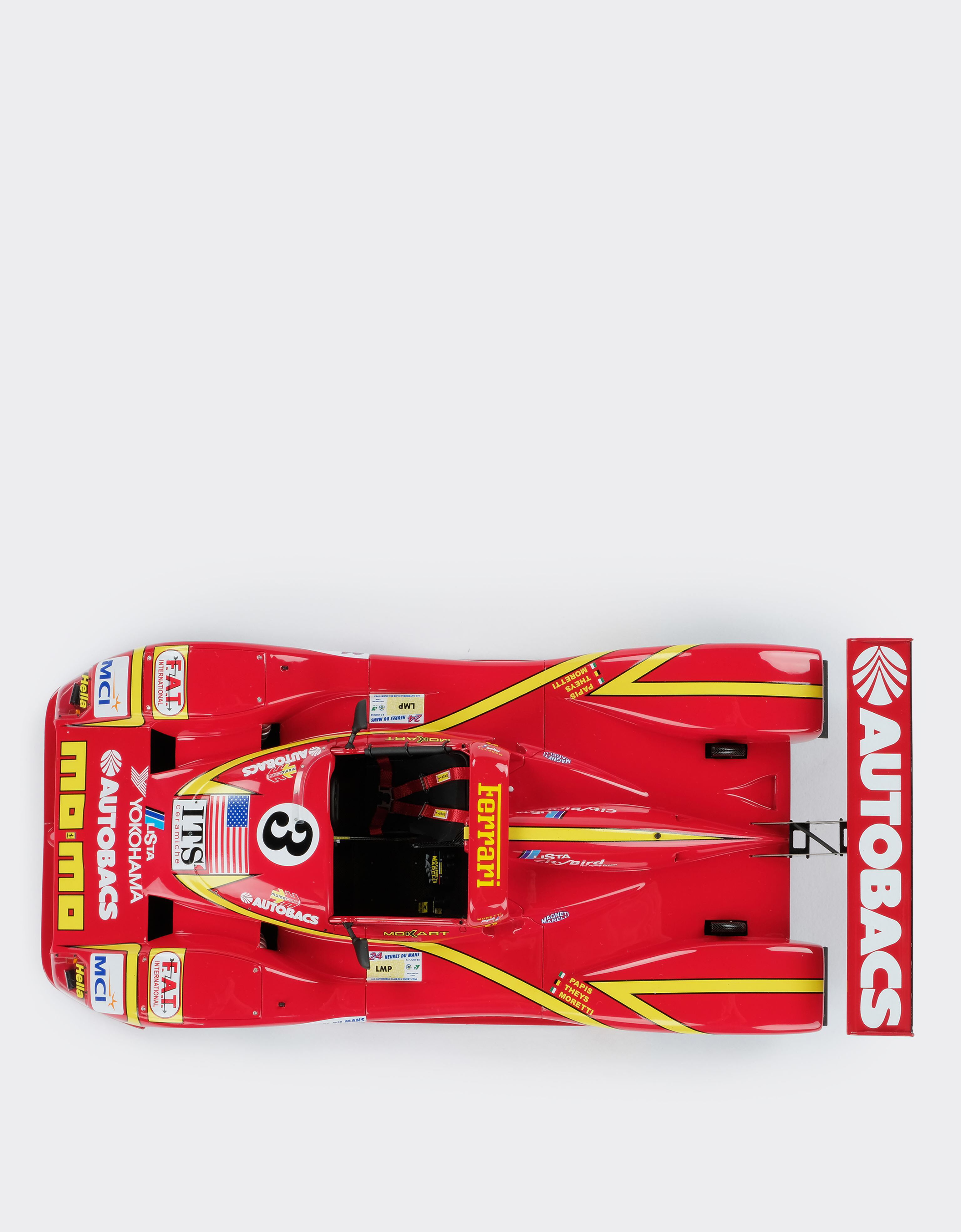 Ferrari 333SP Le Mans model in 1:18 scale in Red | Ferrari®