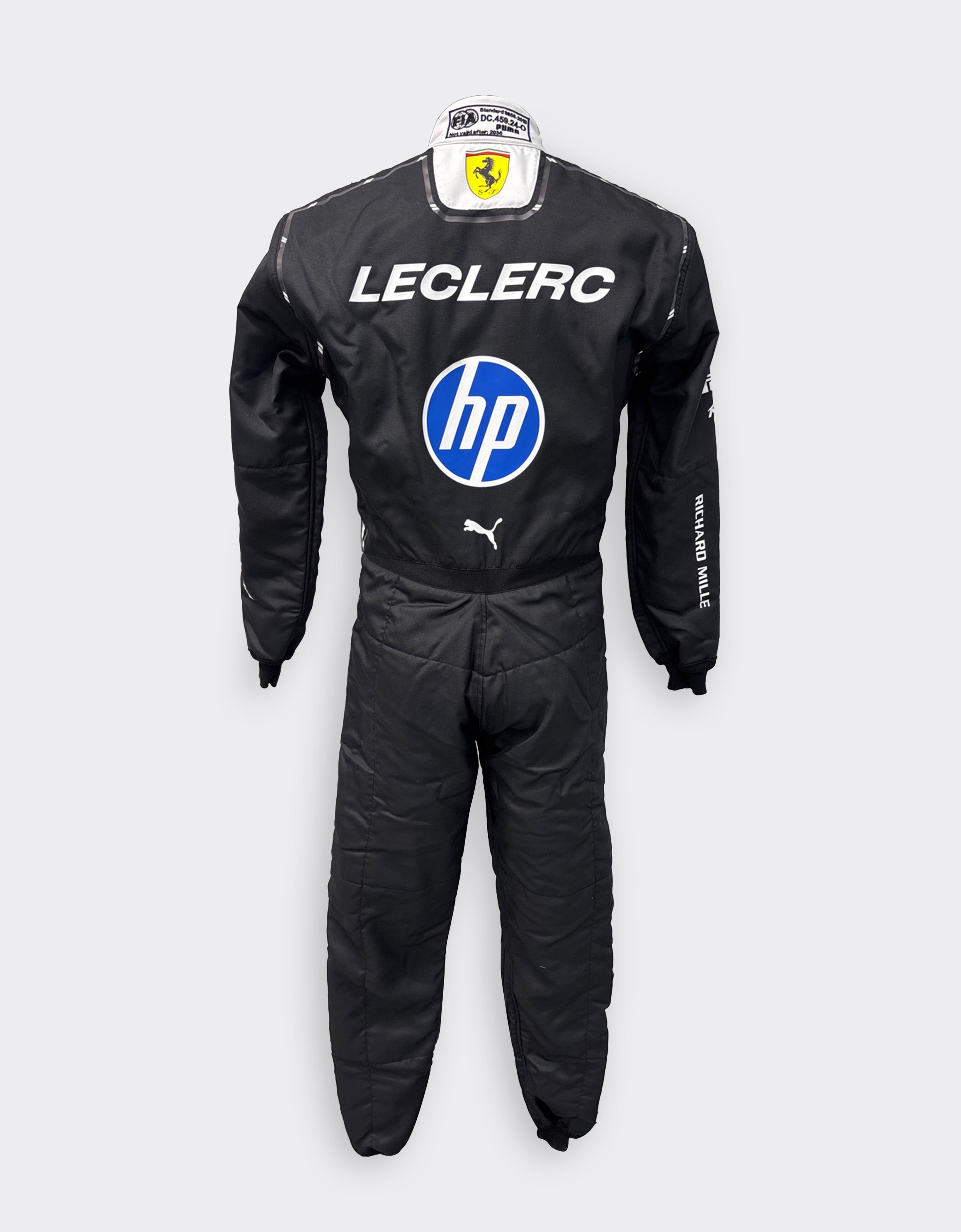 Leclerc Replica Ferrari racing overalls for the 2026 Singapore Grand Prix Ferrari Leclerc Replica Ferrari racing overalls for the 2026 Singapore Grand Prix Black LW0JU1093EXT0001f