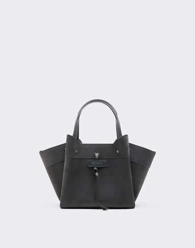 Suede Tote Bag Ferrari Suede Tote Bag Grigio Titano CBWTO0002YL00046f