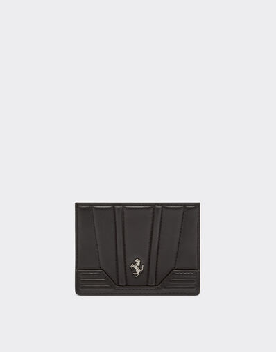Ferrari Card holder in patent leather Black 20348f