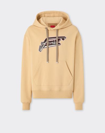 Ferrari Hoodie with Ferrari patch Jute 50821f