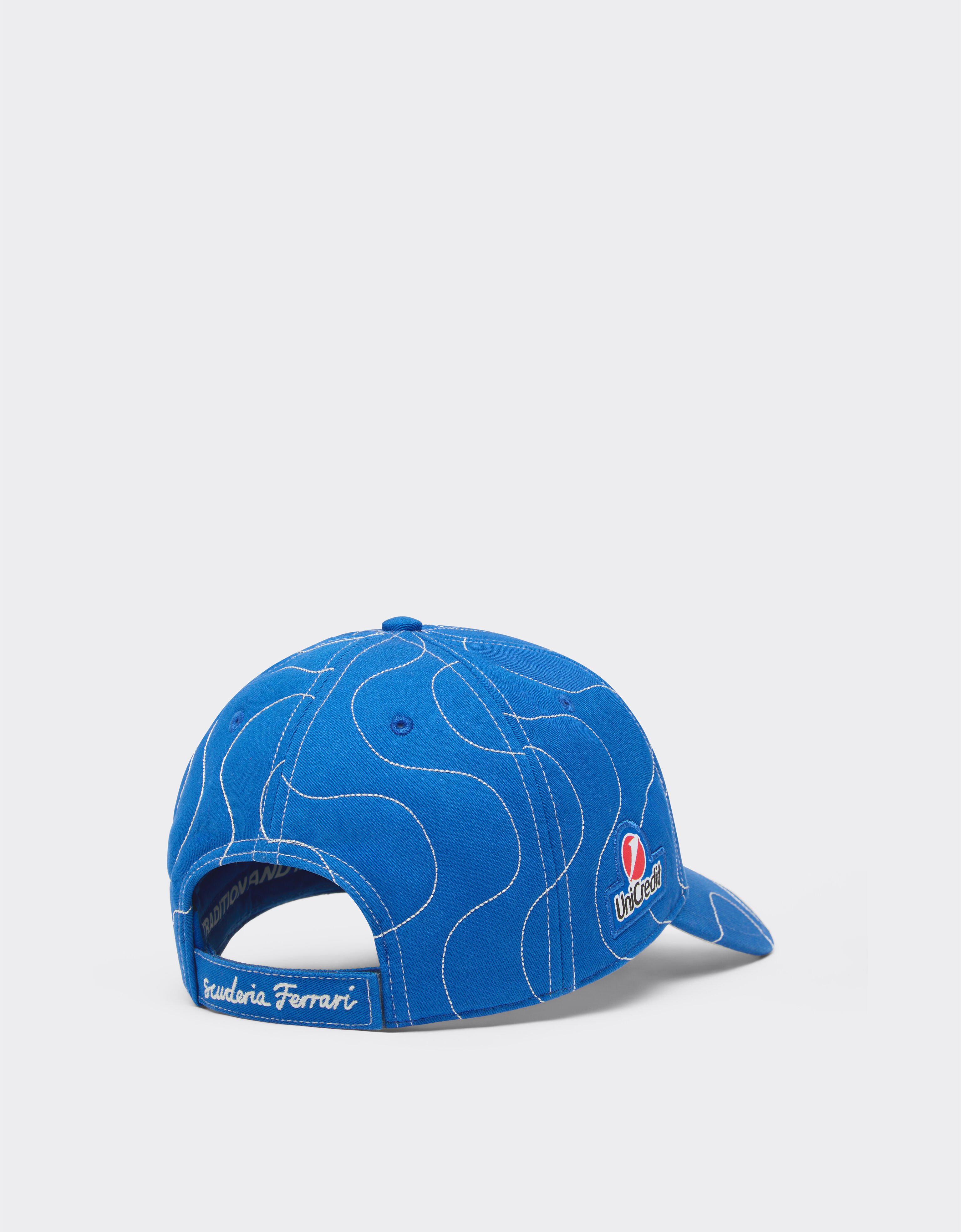 Ferrari Puma for Scuderia Ferrari HP 2025 Monza Limited Edition Replica baseball cap Blu Scozia LA0ATf