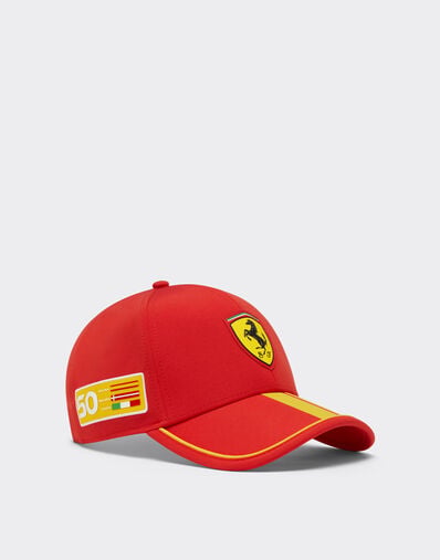 Ferrari Hypercar 50 Replica 2026 Special Edition Baseball Cap Ferrari Ferrari Hypercar 50 Replica 2026 Special Edition Baseball Cap Rosso LA0HPf