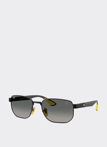 Ferrari Ray-Ban pour Scuderia Ferrari RB8329M en métal noir avec verres gris dégradé Nero LA0JVf
