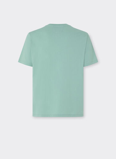 Ferrari Camiseta de algodón con logotipo Ferrari Mahogany 51037f