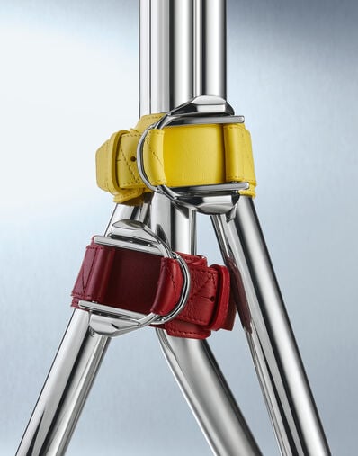 Ferrari Leather bracelet with buckle Iris Yellow 50002f