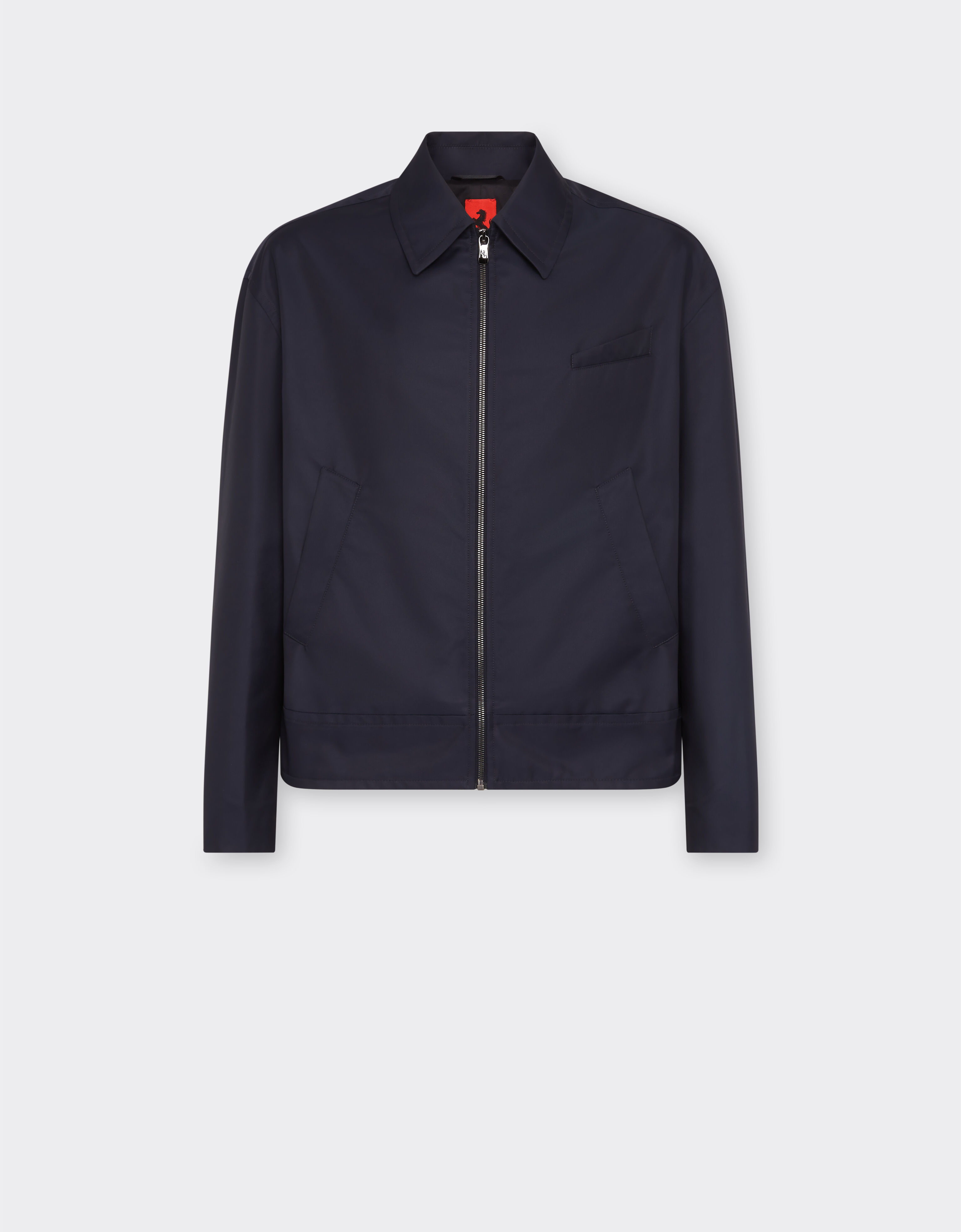 Ferrari Veste bombardier en sergé Q-CYCLE®. Bleu marine 21781f