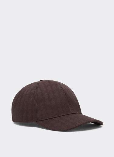 Ferrari Baseball cap with Monogram pony motif Mahogany 22702f