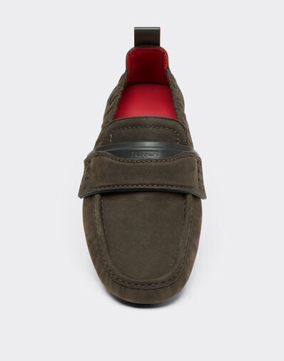 Ferrari Nubuck Driver Loafers Antracite CSMDV0001XL00028f