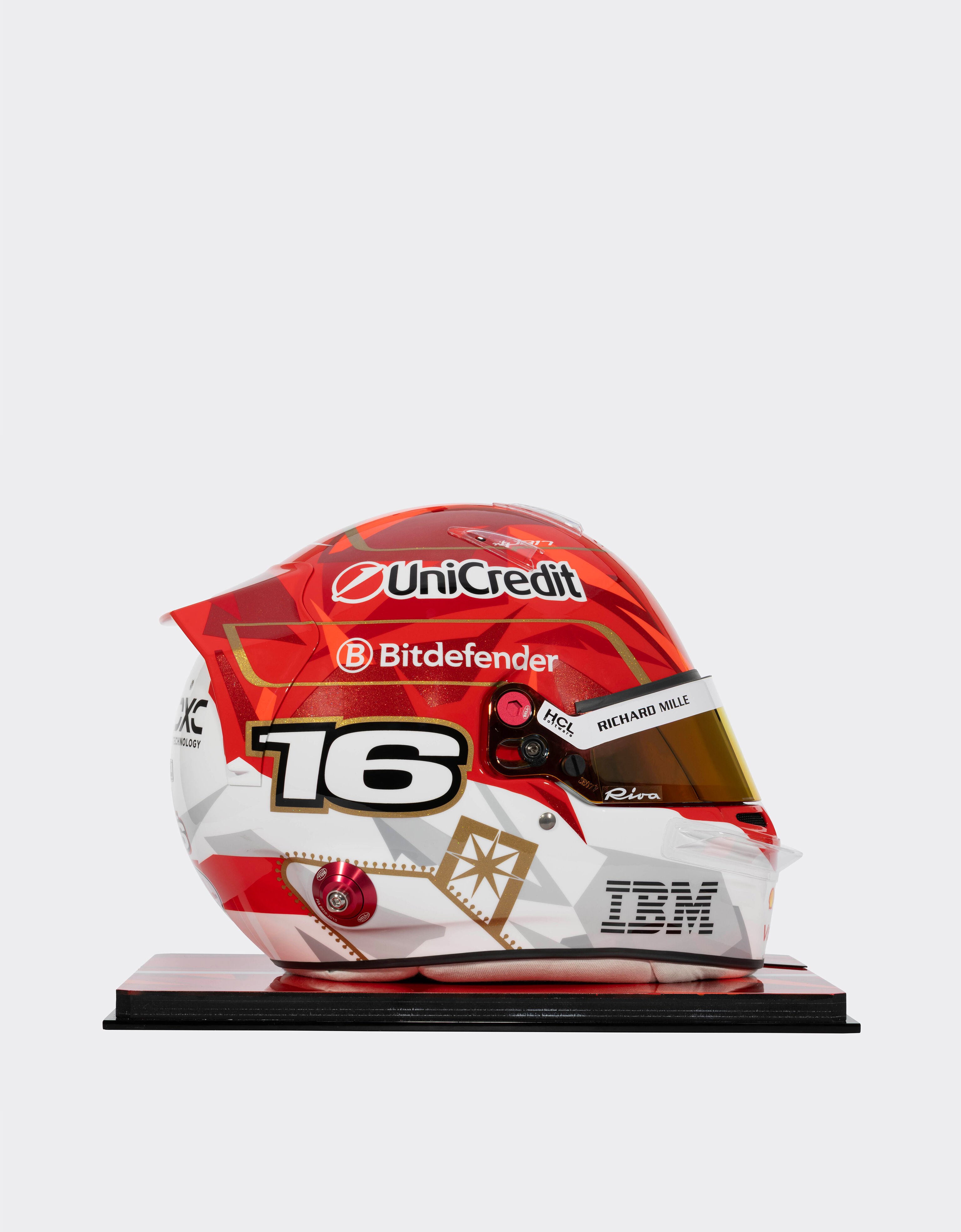 ヘルメット ルクレール 2025ラスベガススペシャルエディション 1:1