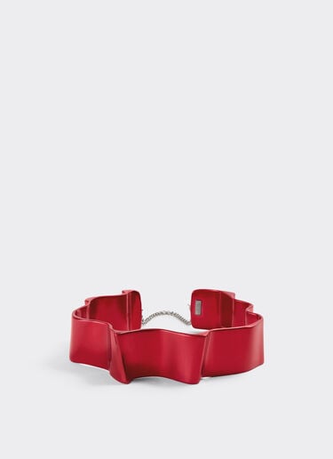 Metallic choker Ferrari Metallic choker Rosso Dino 49115f