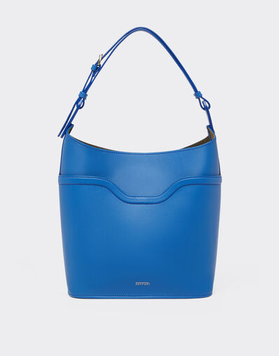 Ferrari Bucket bag in tumbled leather Black 21976f