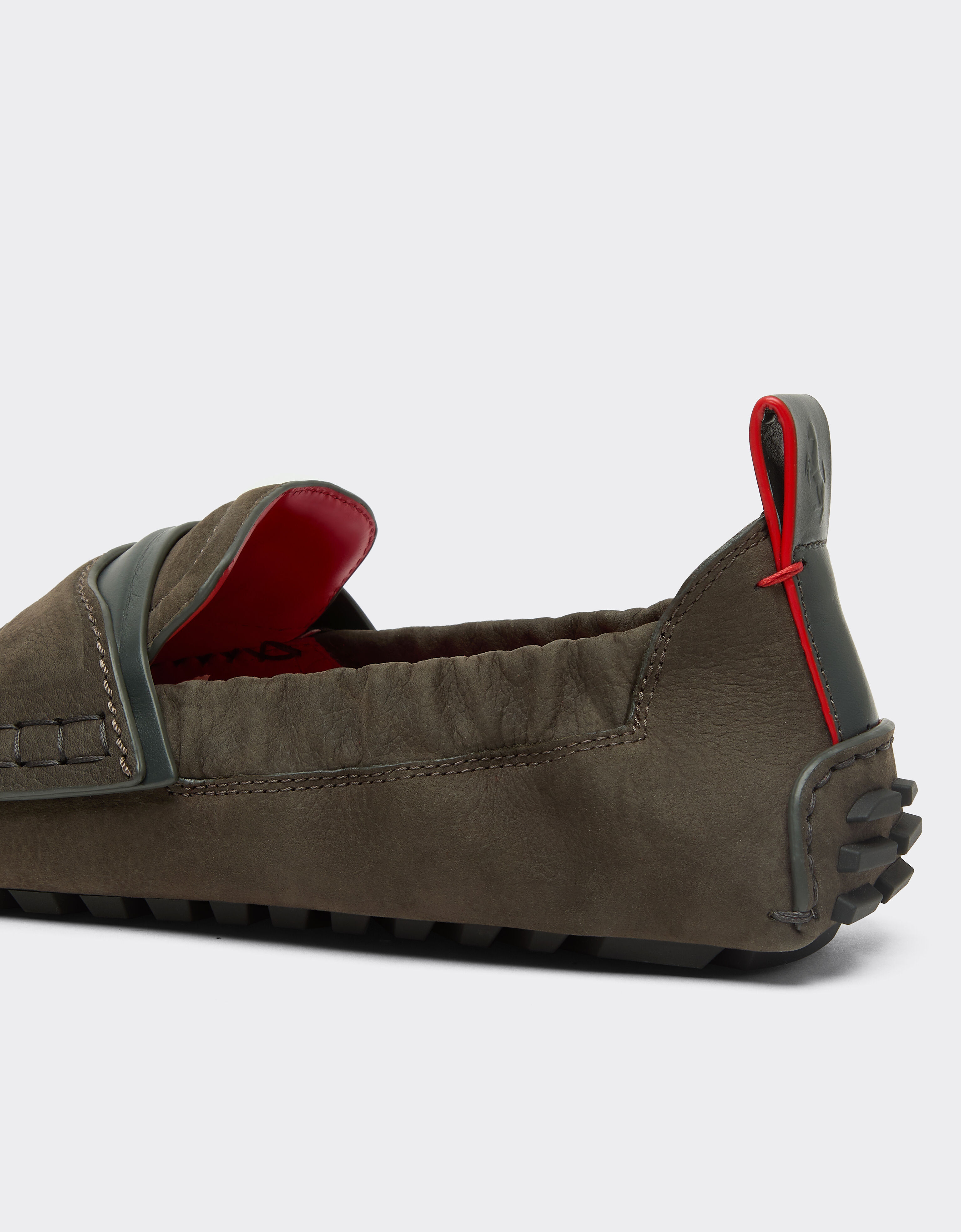 Ferrari Nubuck Driver Loafers Antracite CSMDV0001XL00028f