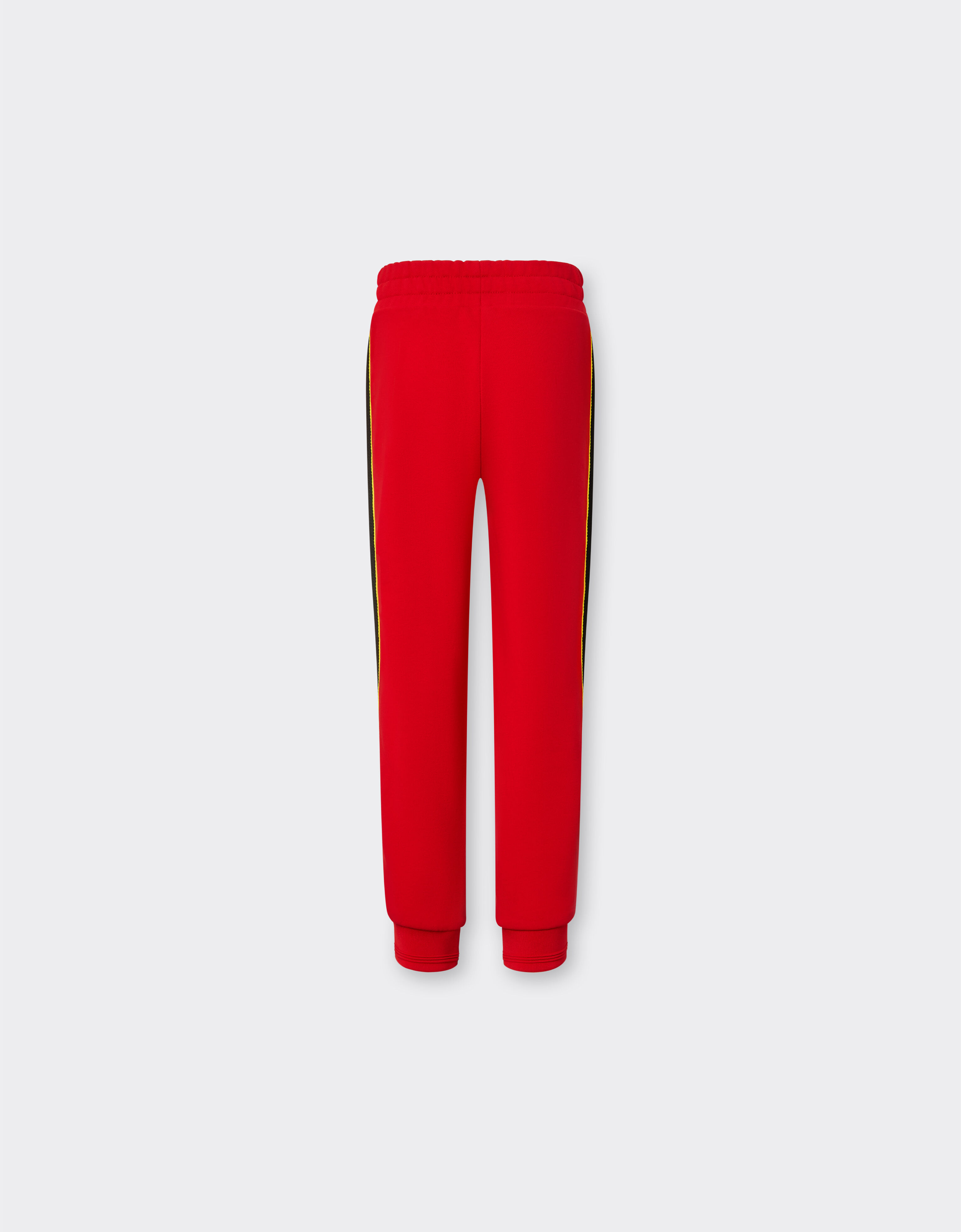 Ferrari Pantalone jogger bambino con Scudetto Ferrari Rosso Corsa 48532fK
