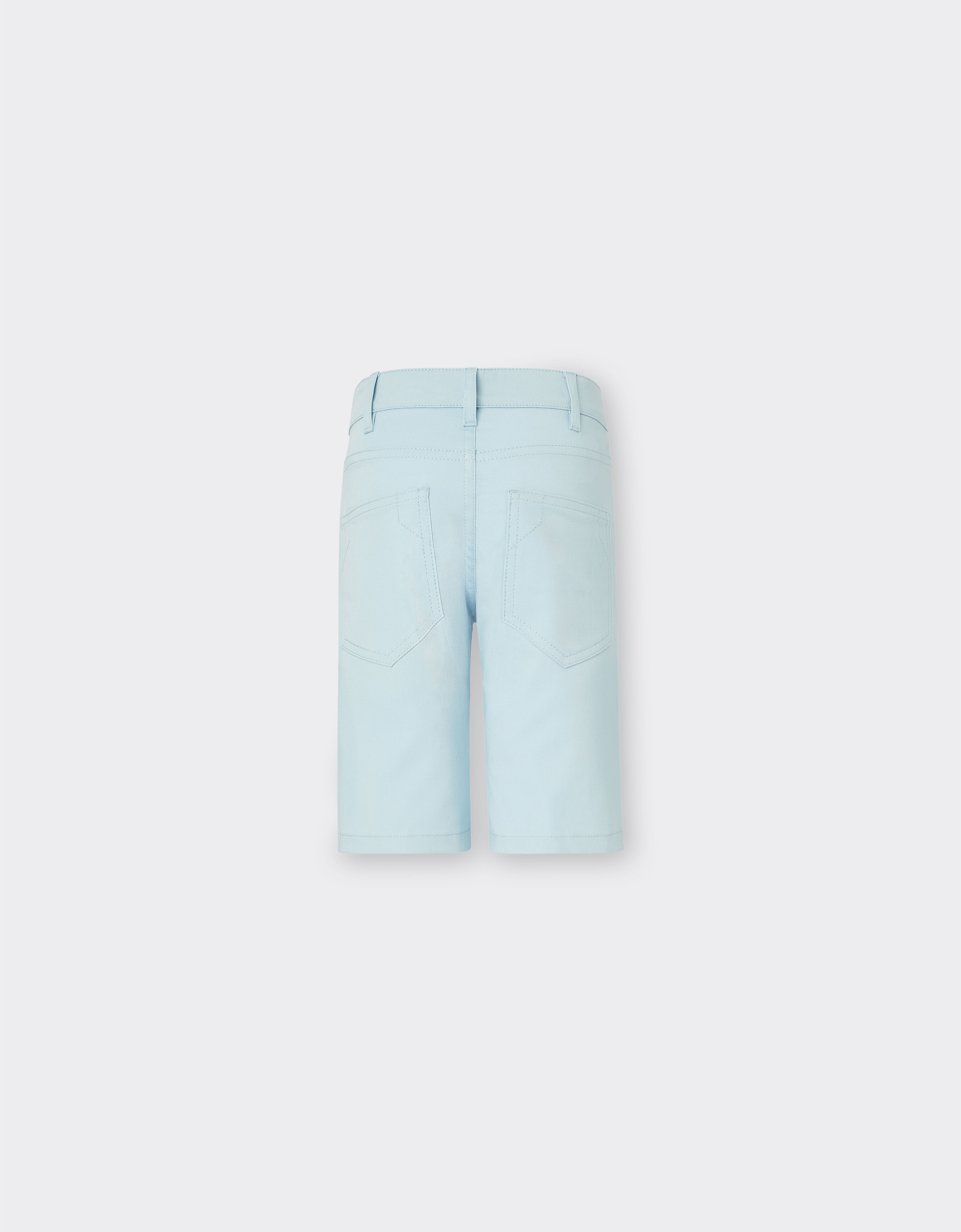 Ferrari Children’s Bermuda shorts in organic cotton 天蓝色 20165fK